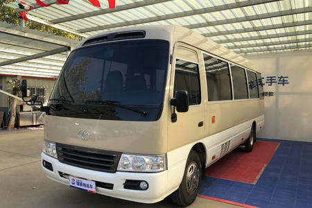 日照二手丰田柯斯达 2007款 4.1T 高级车20座柴油